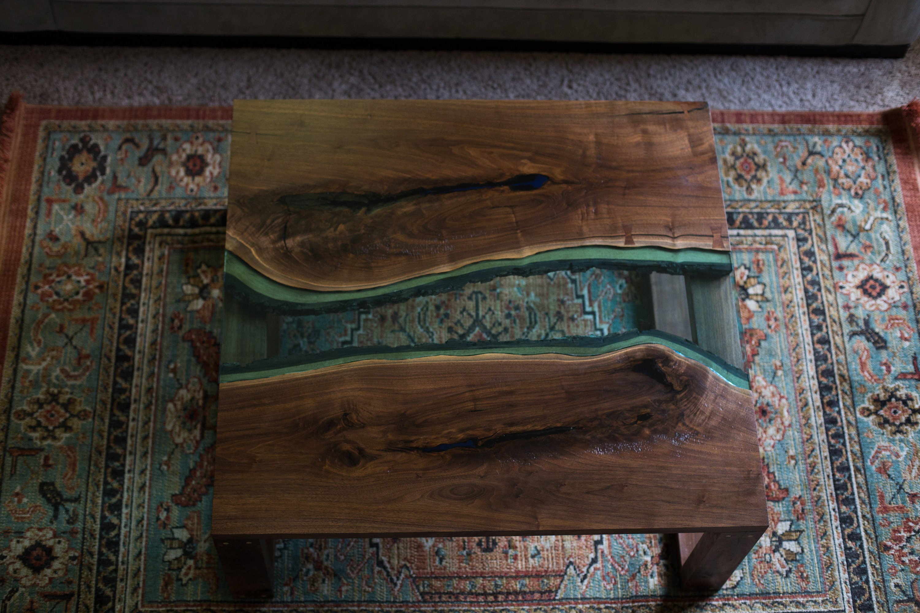 CUSTOM Epoxy & Wood Coffee Tables - Etsy