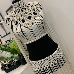 Abito macramè “Riyadh” V2.0