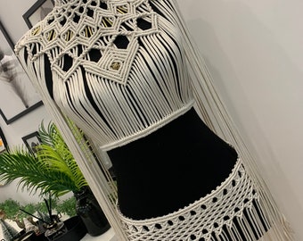 Macrame Dress “Riyadh”V2.0