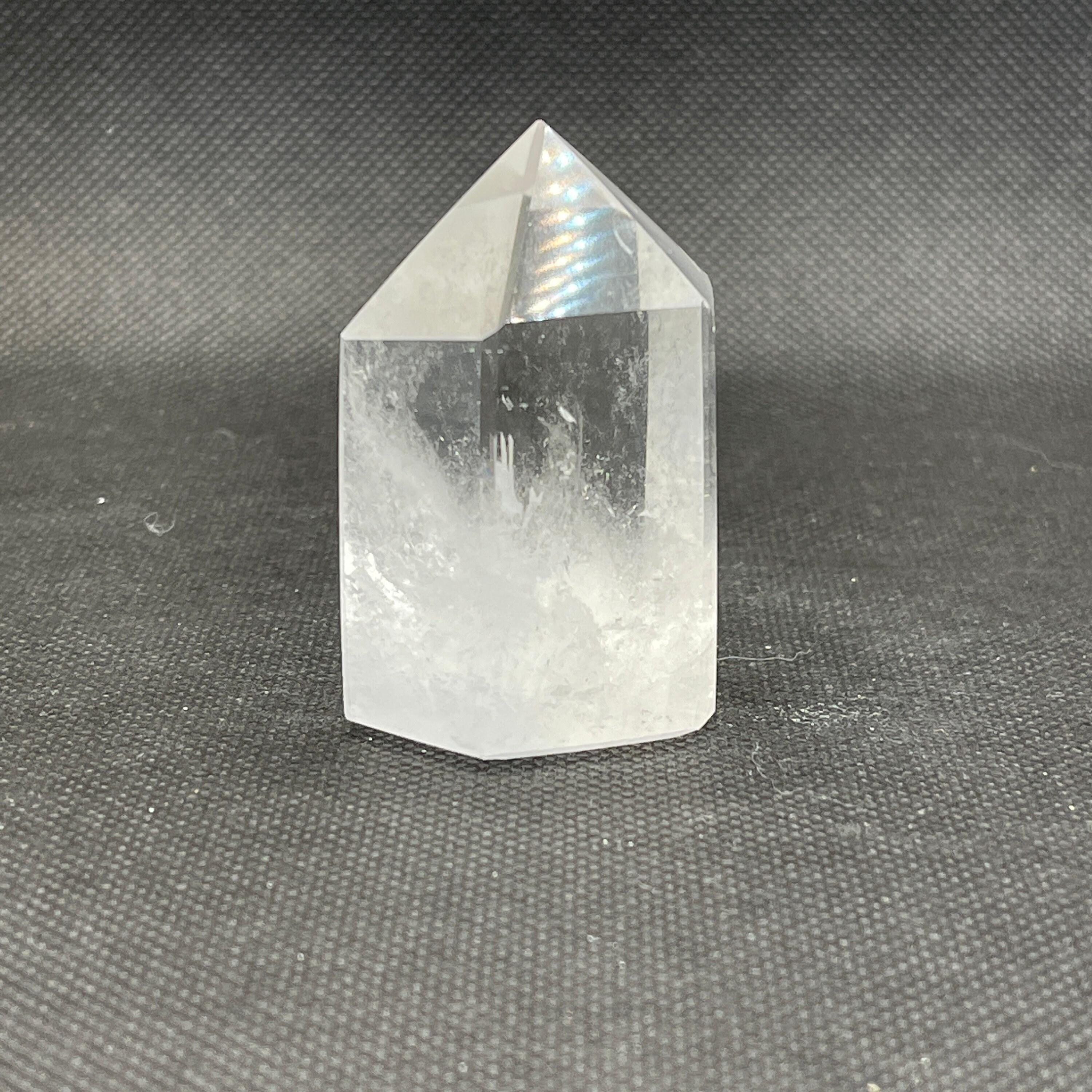 Clear Quartz Point Clear Quartz Cloudy Tower Cleansing Etsy