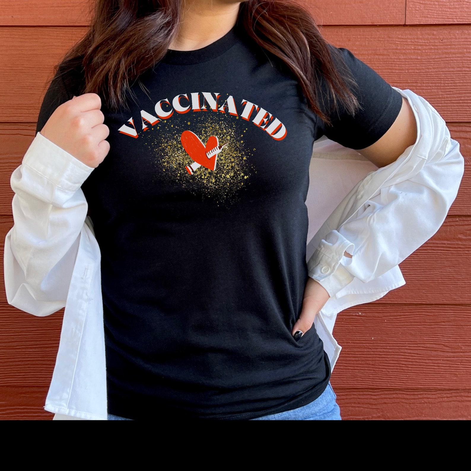 could i be more vaccinated t shirt