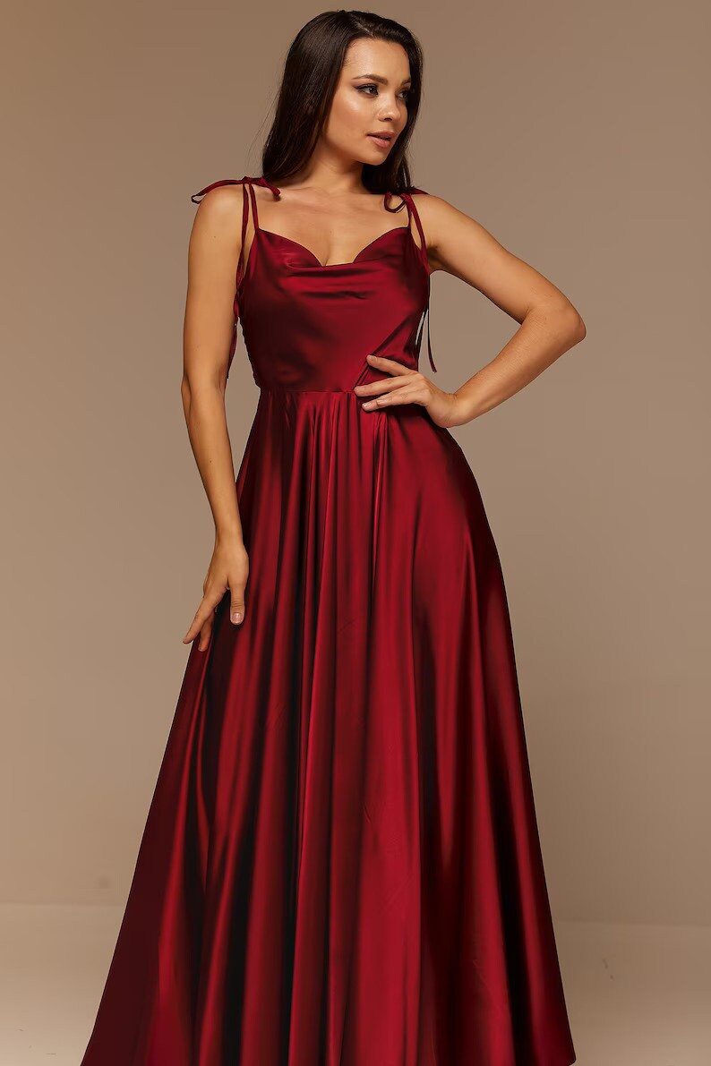 Satin Night Gown santorini Flying Dress Long Flying Dresses Etsy