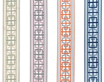 Vintage Trim Tape by the Yard - Decorative Lace Ribbon for Curtains, Sofas, Sewing & Clothing Embellishment