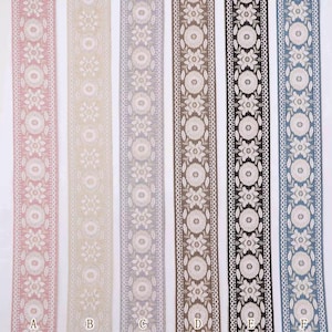 Trim tape for curtains,  Vintage Ribbon Accents for Sewing, Curtains, Sofas and Clothes