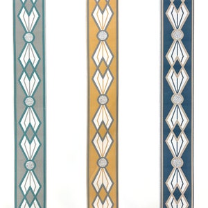 DIY Fabric Trim: Geometric Curtain Decor Strip