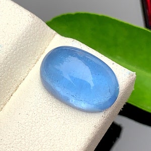 Wunderschöne Santa Maria Farbe Aquamarin Cabochon für Halskette, Top Qualität Feine Aquamarin Edelstein für Schmuck, 6.65 CT