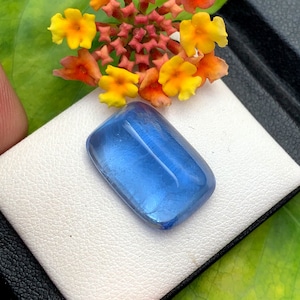 Wunderschöne Santa Maria Farbe Aquamarin Zuckerhut Cabochon für Halskette, Top Qualität feiner Aquamarin Edelstein für Schmuck, 14.90 CT