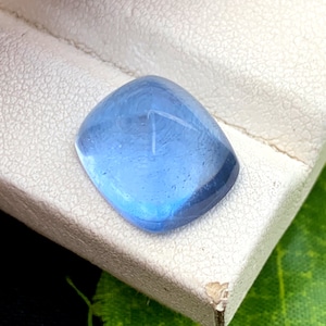 Wunderschöne Santa Maria Farbe Aquamarin Zuckerhut Cabochon für Halskette, Top Qualität Feiner Aquamarin Edelstein für Schmuck, 9.75 CT