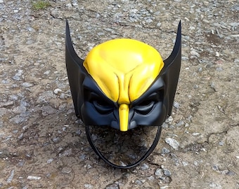 Wolverine Classic Comic Cowl Helmet for Cosplay