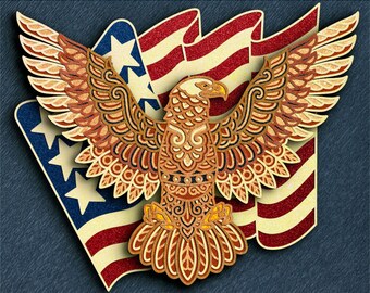 Download Mandala Eagle Svg Etsy