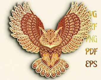 Free Free 3D Owl Mandala Svg Free 634 SVG PNG EPS DXF File