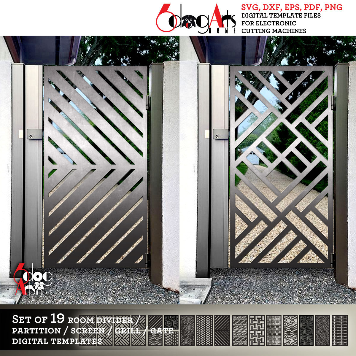 Gate divider clearance
