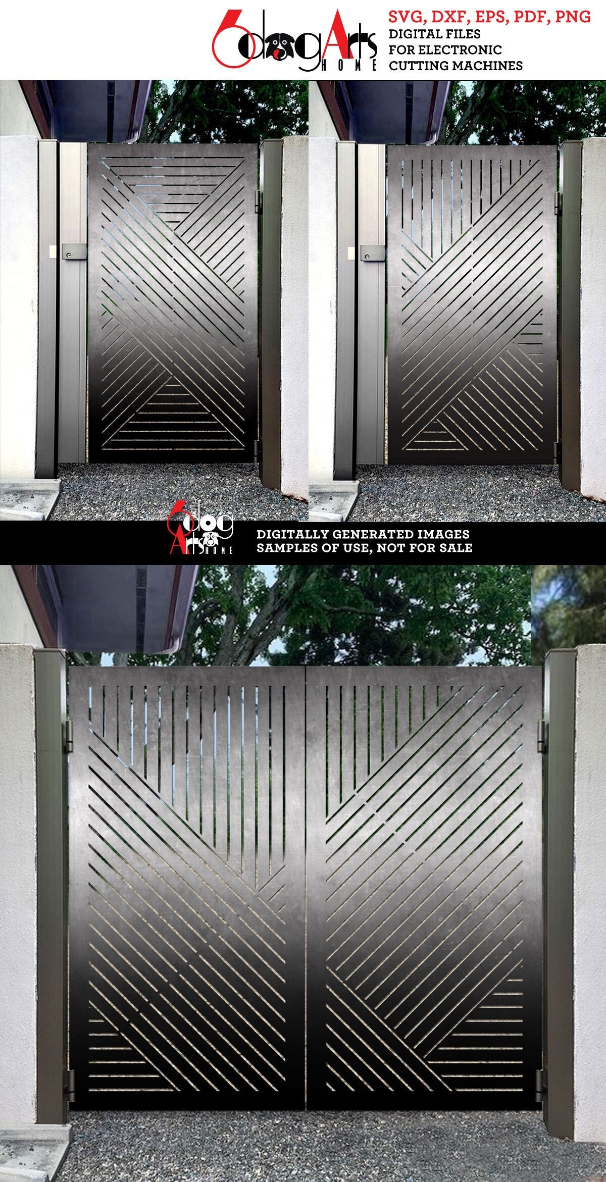 5 Modern Grill Gate Room Screen Divider Partition Digital Etsy Australia