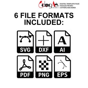 12 Round Coffee Tea Coaster Trivet Wall Decor Templates Vector Digital SVG DXF Files Download Laser Cutting GlowForge Cricut Maker JH-171 image 7