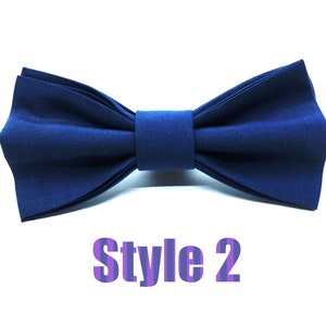 turquoise sequin bow tie