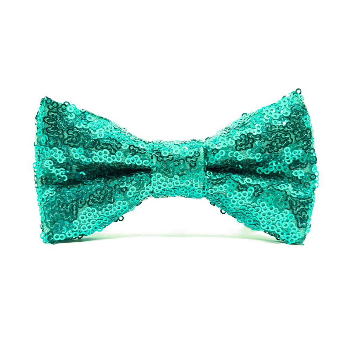 Turquoise Sequin Bow Tie Turquoise Bow Tie Wedding Bow Tie Etsy