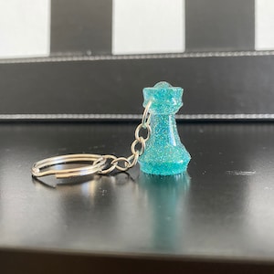 Chess Rook Keychain | Handmade Chess Keychains by Chess Master Liza | Perfect as a gift! | Free Delivery