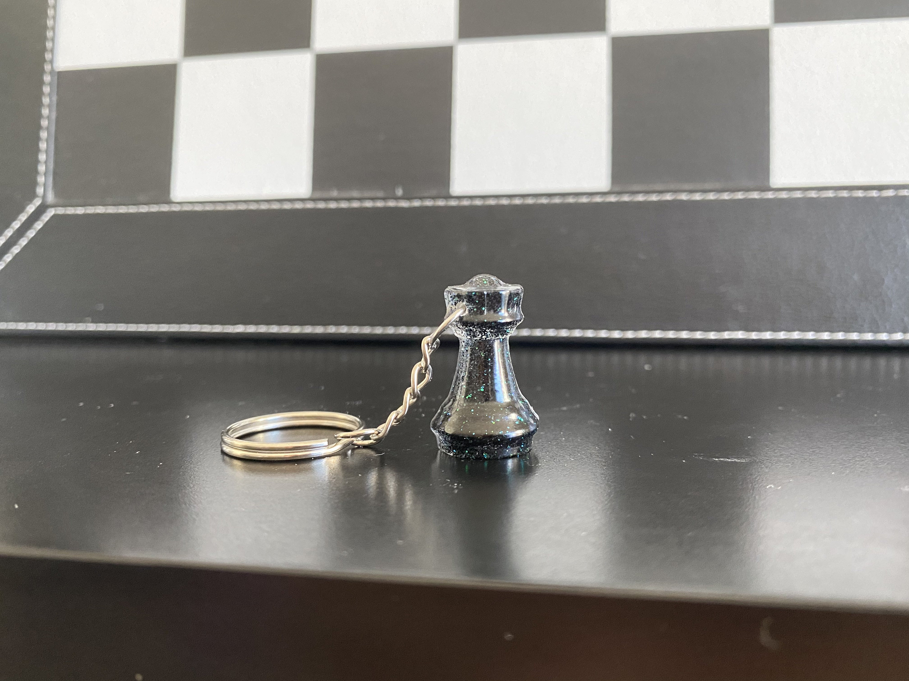 CHESS KEYCHAINS BUNDLE 6x Chess Keychains Set Handmade Miniature ...