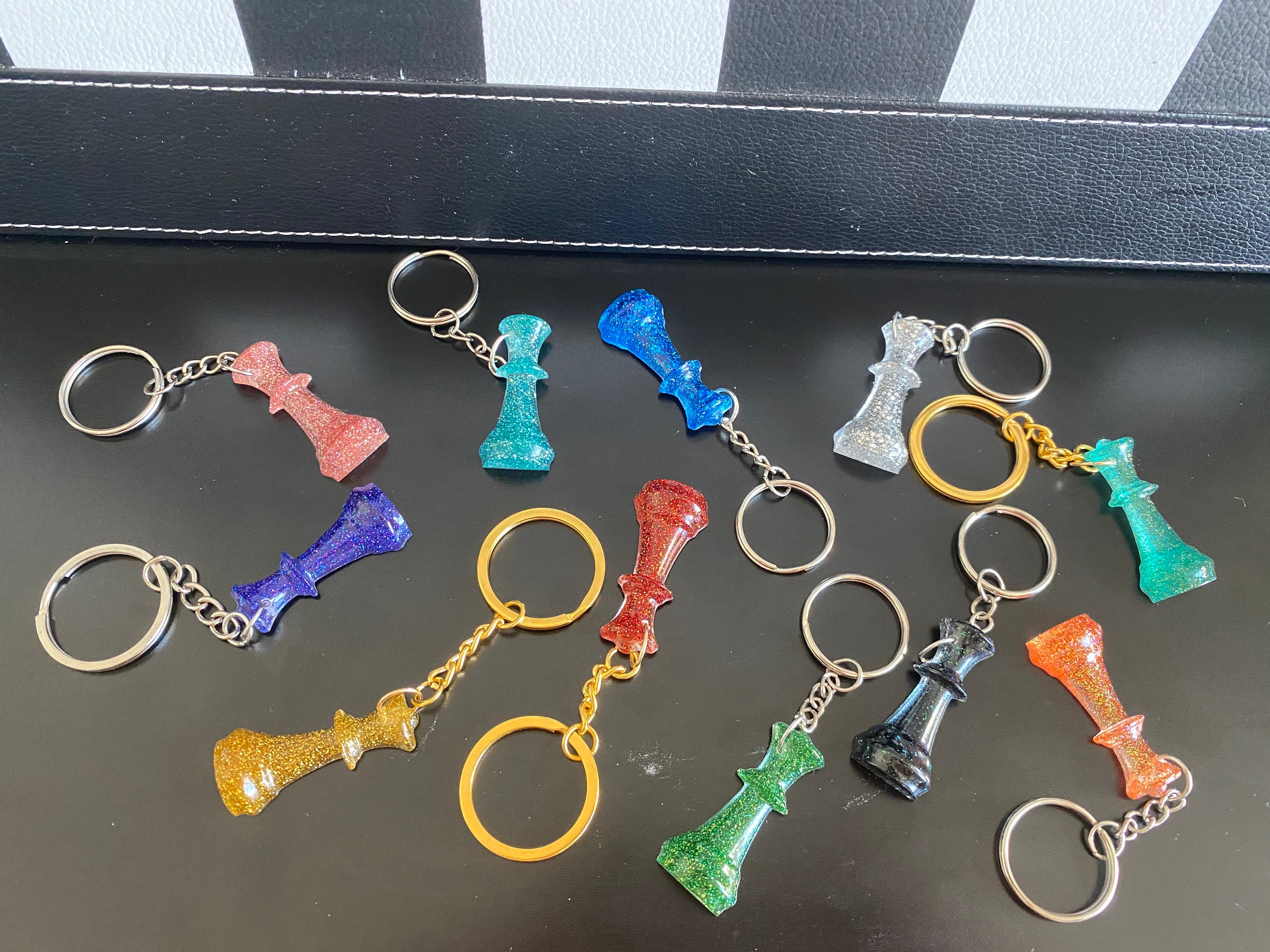 2-SEITIGE Queen Schlüsselanhänger 2-SIDED viele Farben zur | Etsy