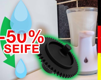 Riduttore di quantità (dosaggio) compatibile con Sagrotan / Dettol No-Touch in modo che il dispenser di sapone eroghi meno sapone