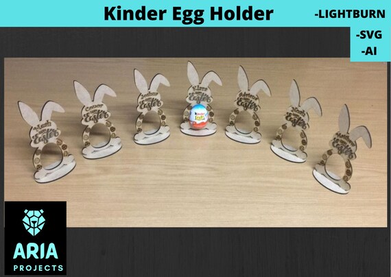 Kinder Egg Holder Easter SVG file
