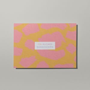 Postkarte Ein kleines Dankeschön A6