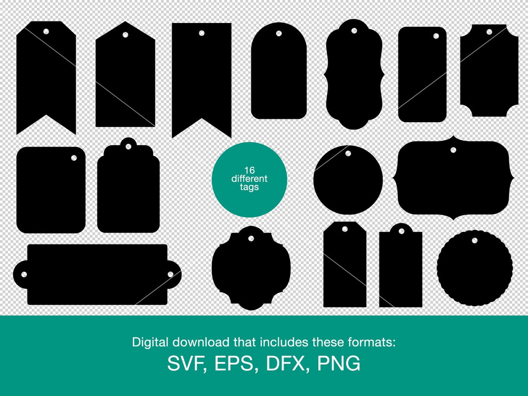 Gift Tags Svg Tags Bundle Svg Printable Gift Tags - Etsy