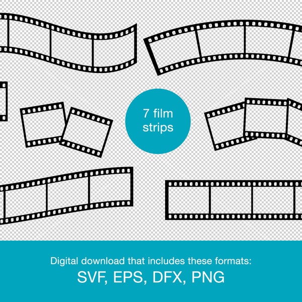 Film Strip svg - Film negative svg png eps