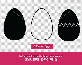 Easter egg svg, Easter egg cut file
