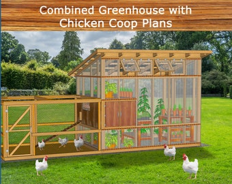 Diy Greenhouse Plans Combo Chicken Coop Plans