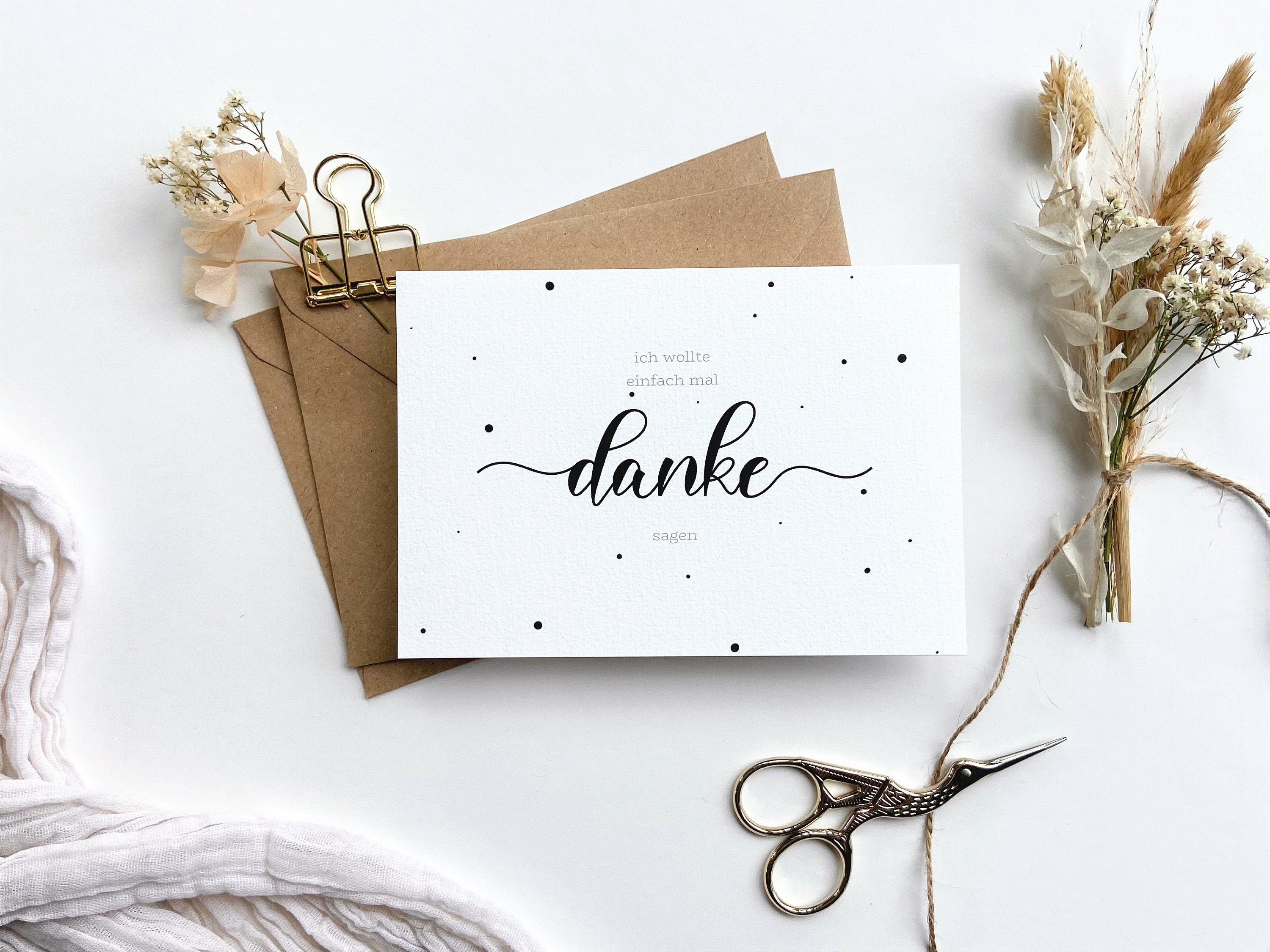 Ich Wollte Einfach Mal Danke Sagen www.etsy.com