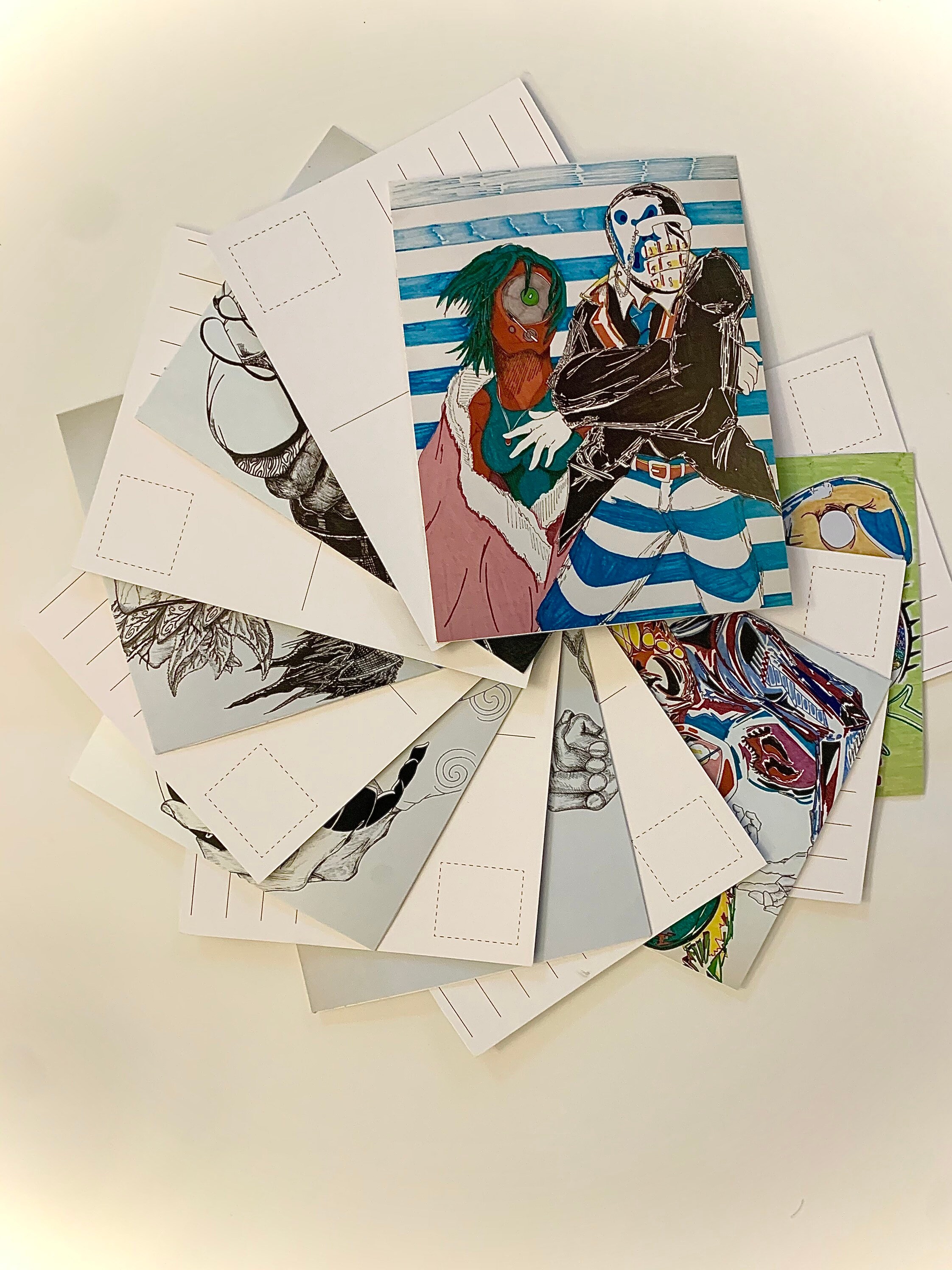 Postcarddetailed illustration and original art Etsy