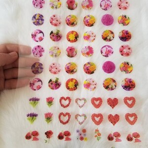 3D Red heart Multifunction Transparency Film,Red heart, Resin Filler, Epoxy Resin Art, 57 PCS,  Transparent Film, Resin Inclusion, Geode art