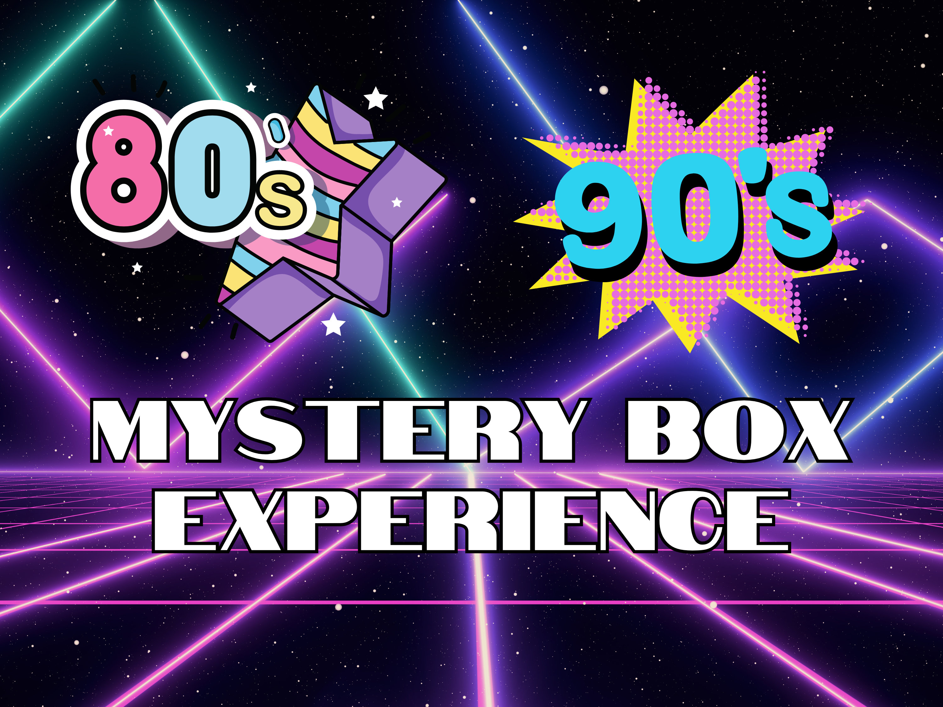 90s Inspired MYSTERY Box 90s Nostalgia Mystery Box Blast 