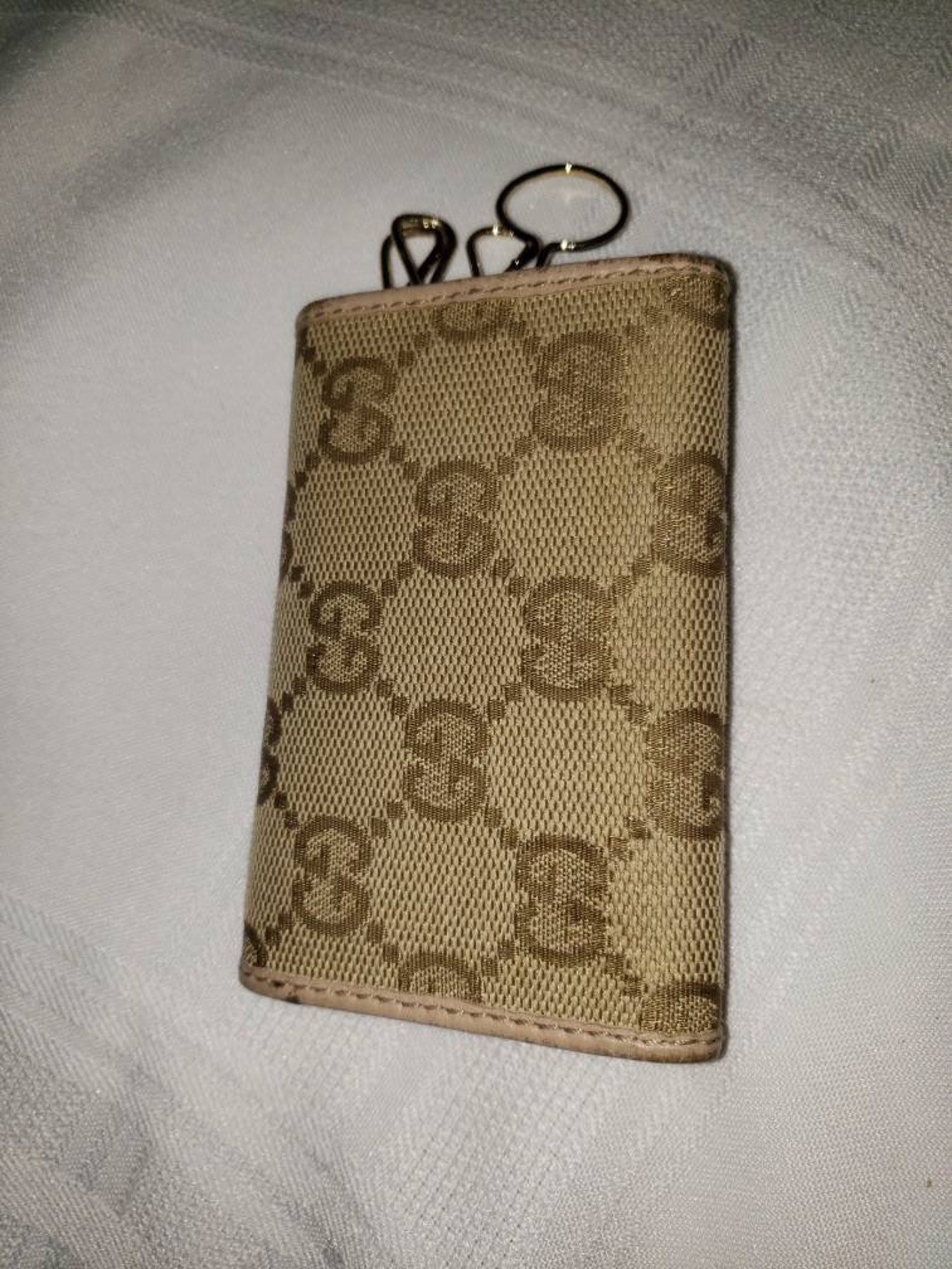 Authentic Gucci GG Key Case Wallet Etsy