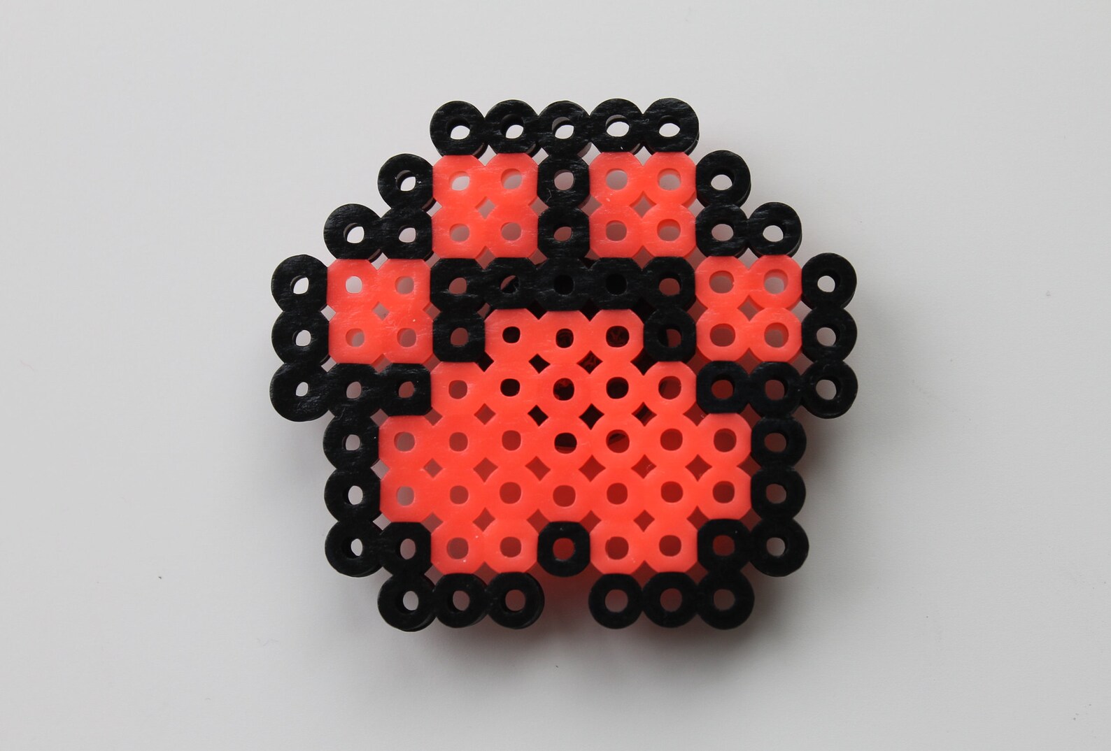 Perler Bead Cat Paw Set of FOUR Etsy