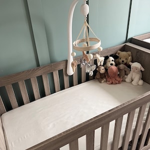 100% Mulberry Silk Cot Bed Fitted Sheet 22 Momme