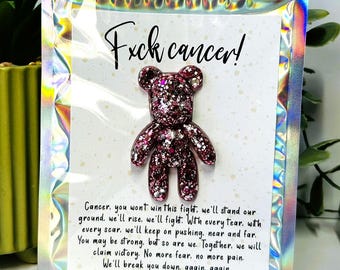 Cancer Survivor Card, Cancer Diagnosis Gift, Support for Cancer Patient Cards, Thinking Of You Letterbox Gift, Fxck Cancer, Cancer Warrior