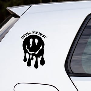 Metal Music Sticker, Alternative Car Decal, Bumper Sticker for Heavy Metal Music Lover, Forever Emo Stickers, Horror Car Accessories, Vinyl