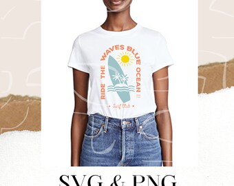 Ride The Waves SVG Summer SVG Surfing SVG Surfer Nephew Svg Beach Svg Tropical Svg Palm Trees Svg Hello Summer Summer Svg Bundle