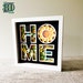 3D HOME SVG - 3D Sunflower SVG - Home Shadowbox svg - for Cricut - for Silhouette 