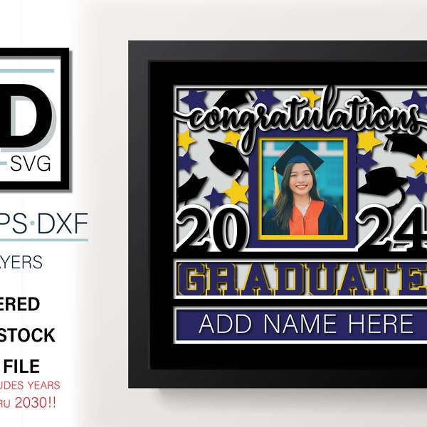 Graduation Shadow Box Etsy