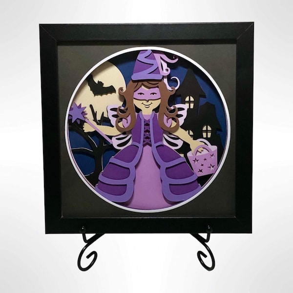 3D FAIRY PRINCESS svg - HALLOWEEN shadow box svg - for cricut - for silhouette 3D FAIRY PRINCESS svg - HALLOWEEN shadow box svg - for cricut - for silhouette