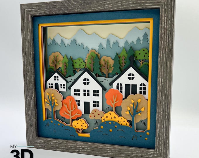 3D PUMPKIN SVG - Fall Svg- Shadow Box Svg - for Cricut - for Silhouette ...