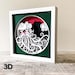 3D SANTA svg -  Father Christmas svg - CHRISTMAS svg - CHRISTMAS shadow box svg - for cricut - for silhouette 