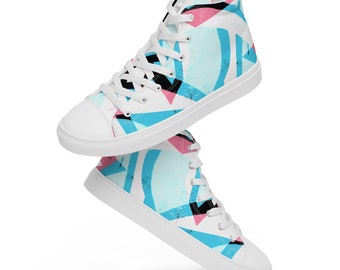 Transcendent - High Top Canvas Shoes