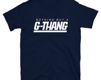 Camiseta G-Thang: Futebol Americano de Nova York, Camiseta de Streetwear Gangster