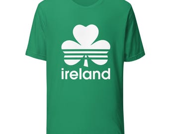 Camiseta unissex da Irlanda, camiseta do orgulho irlandês
