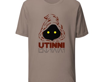 Camiseta unissex Utinni, camiseta gráfica engraçada de ficção científica, roupas de ficção científica