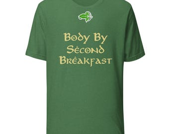 Camiseta unissex Second Breakfast LOTR